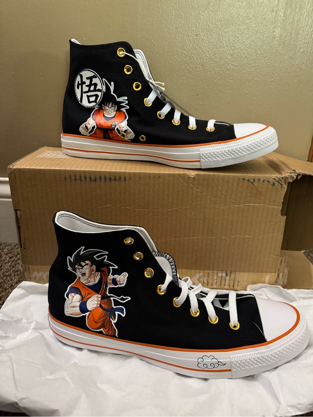 Men’s High-Top Dragon Ball Z Converse